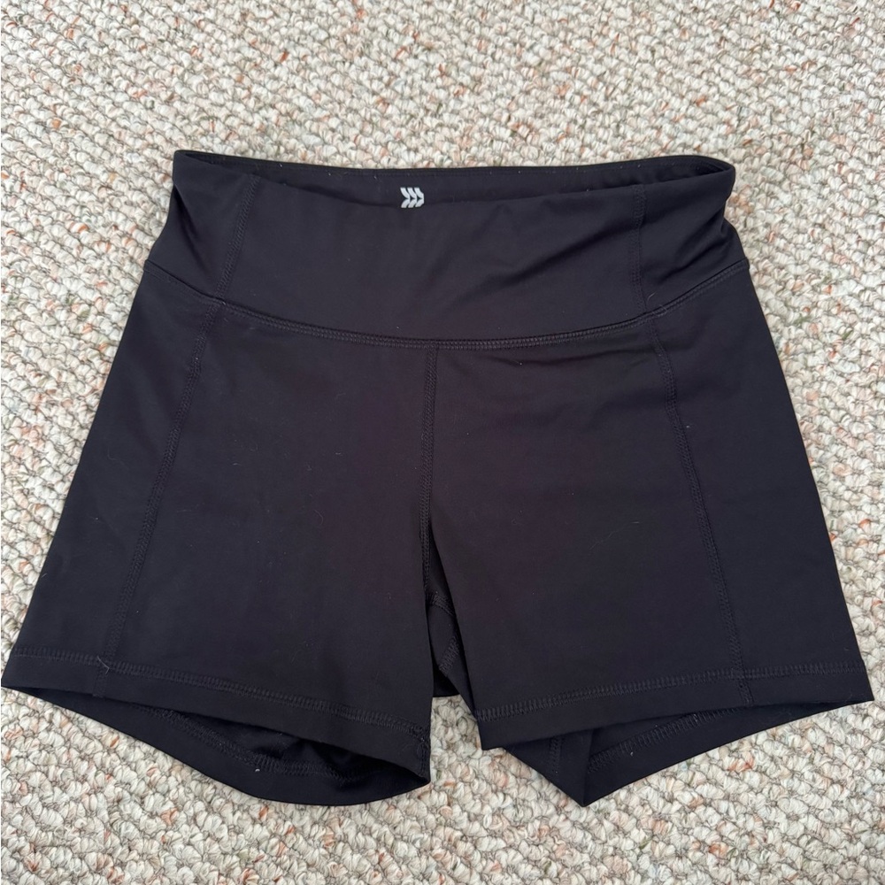All in Motion Women's Black Athletic Shorts